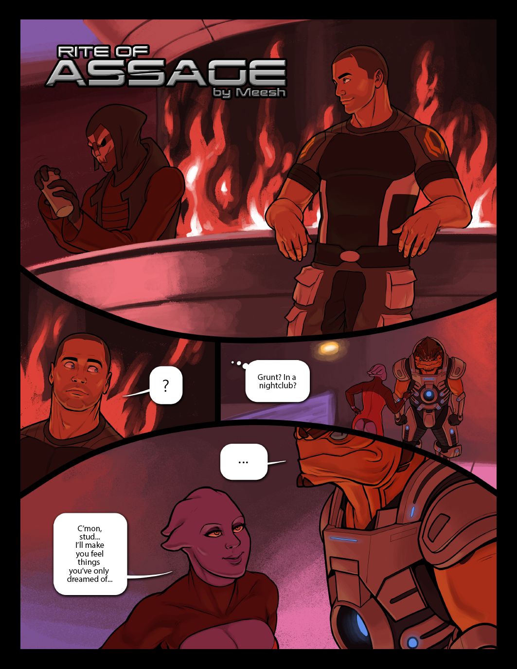 Mass Effect Sex Comics