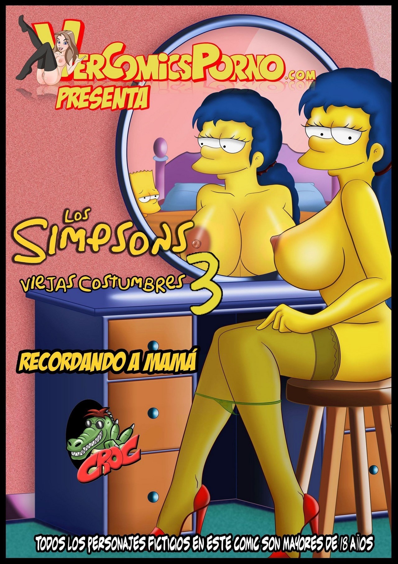 Marge Simpson Nude Comic