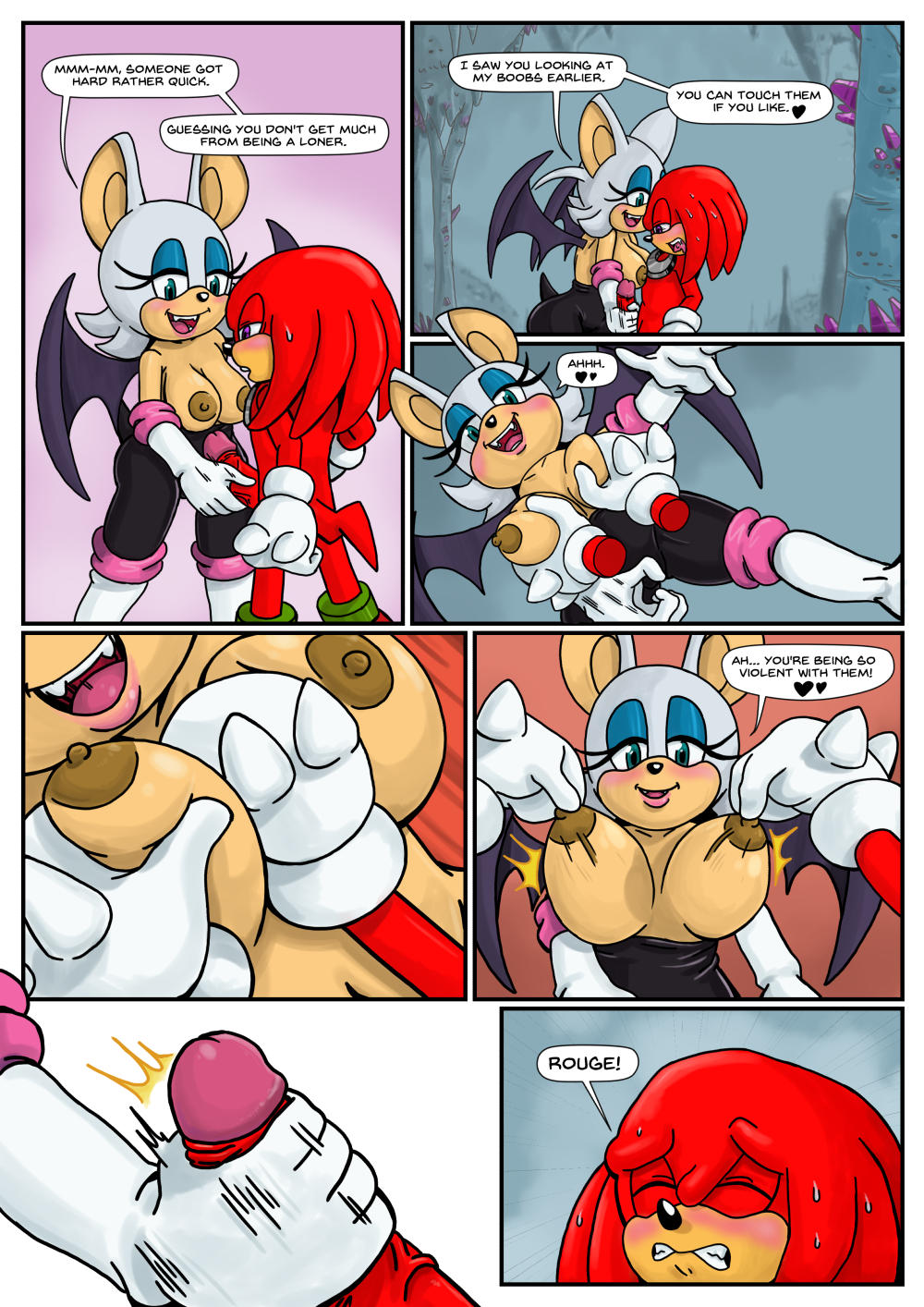 Knuckles And Rouge Sex